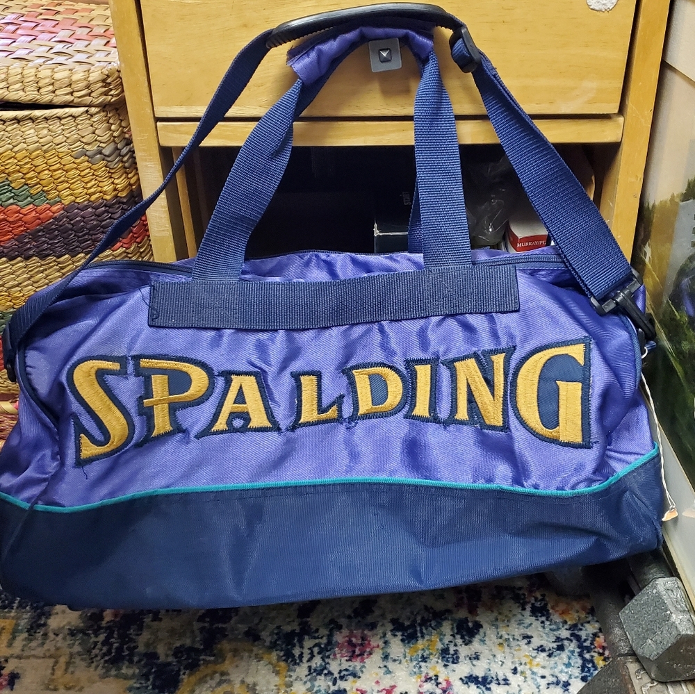 Vintage Spalding Duffel Bag